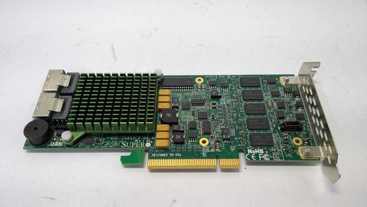 Supermicro AOC-USAS2LP-H8iR UIO 8-Port Internal SAS2 6Gbps RAID Controller LP