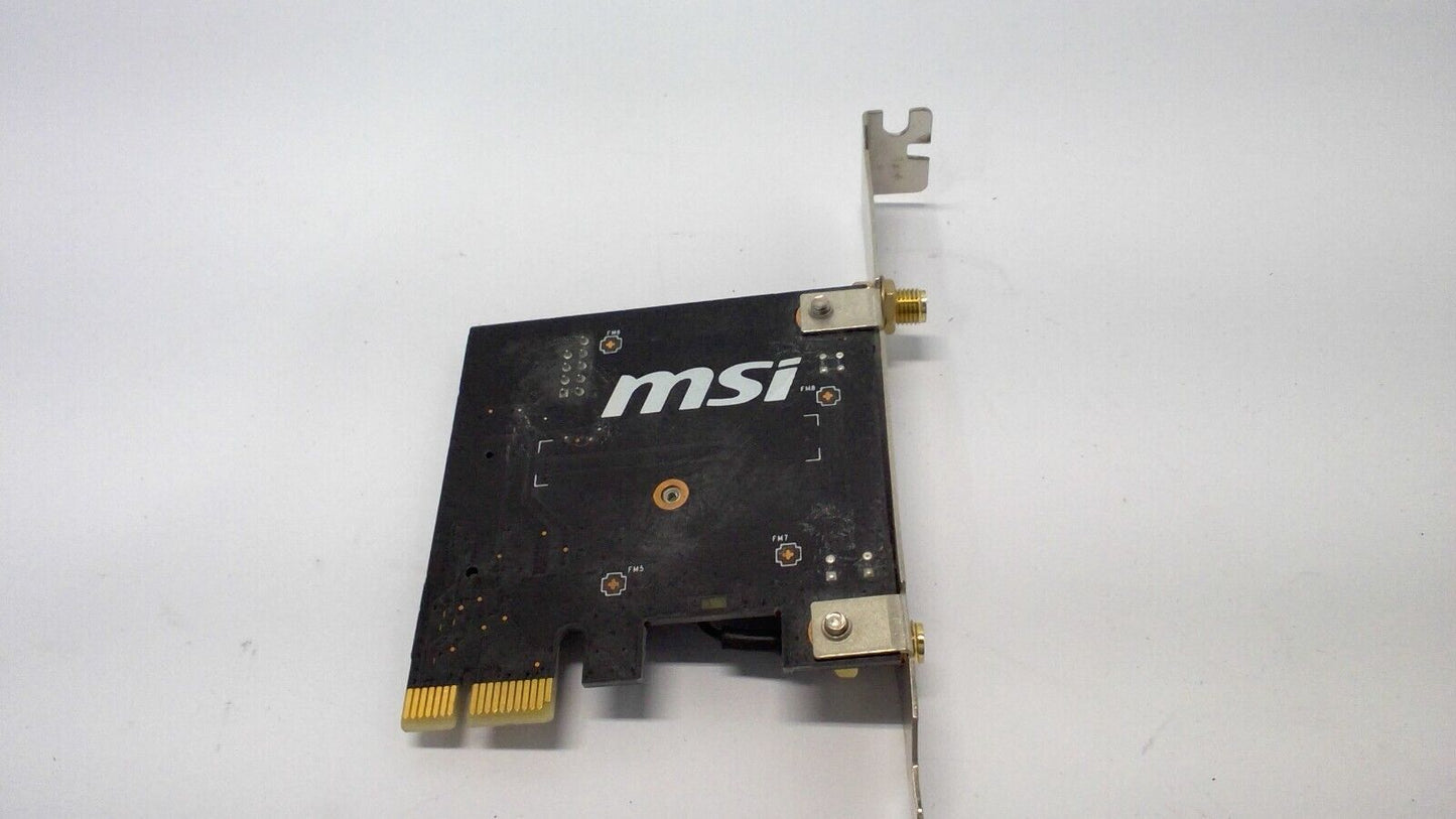 MSI Dual Band 2x2 802.11 PCI Express Wireless AC WiFi Card MS-B905C No Antenna