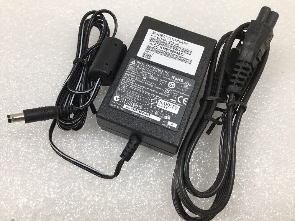 Motorola Delta 12V 1.25A Power Supply AC/DC Adapter 541481-001-00 EADP-15PB B