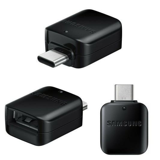 Lot of 3 - New Samsung USB Type-C to USB OTG Adapter for Type C Phones PC Tablet