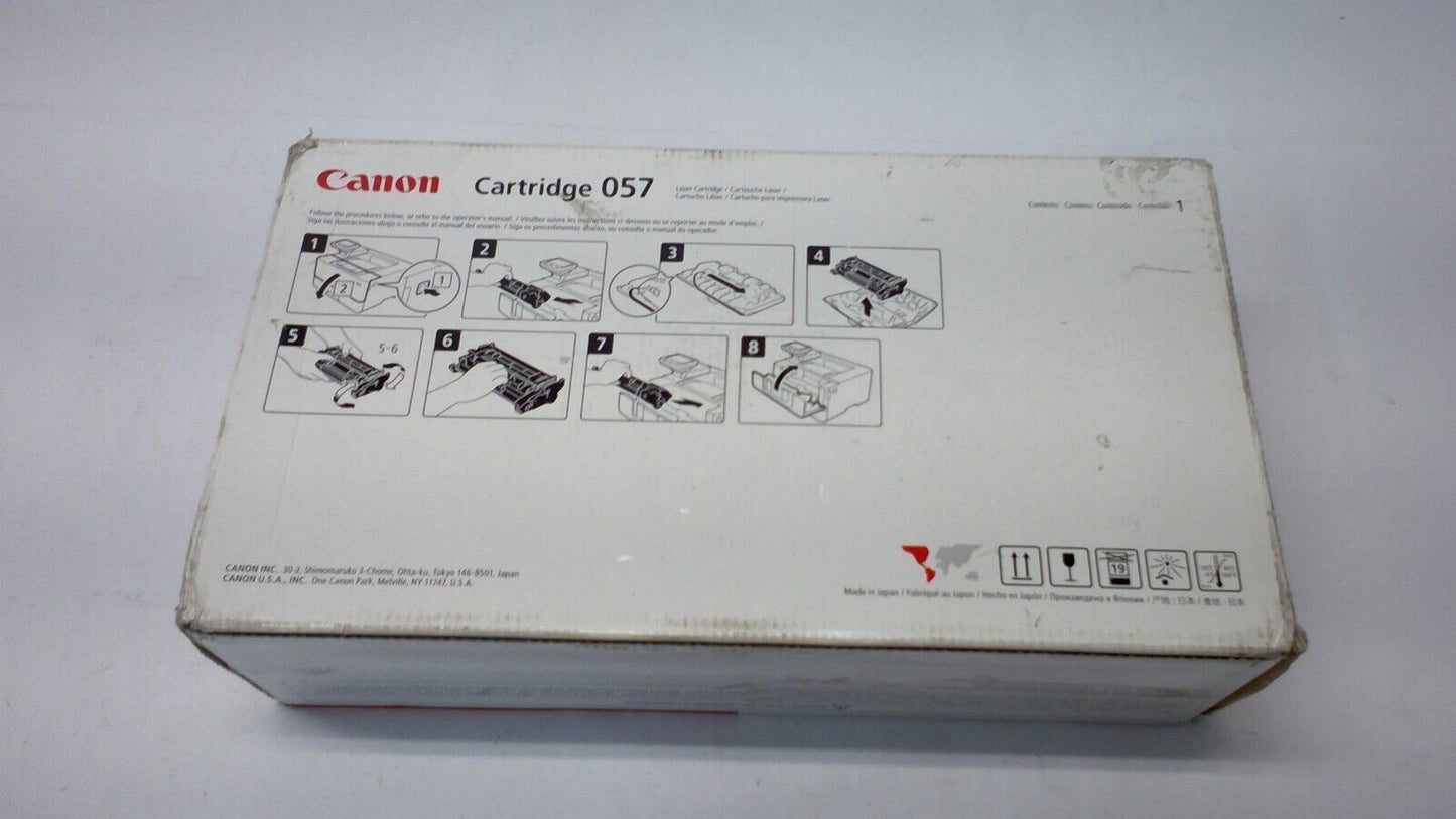 Genuine Canon 057 Black Standard Yield Toner Cartridge, 3009C001