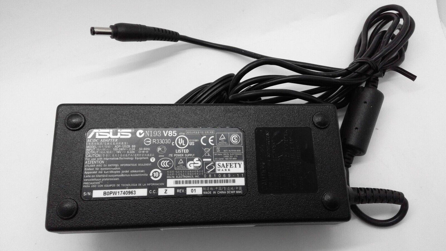 Genuine Asus Laptop Charger AC Adapter Power Supply ADP-120ZB BB 19V 6.32A 120W