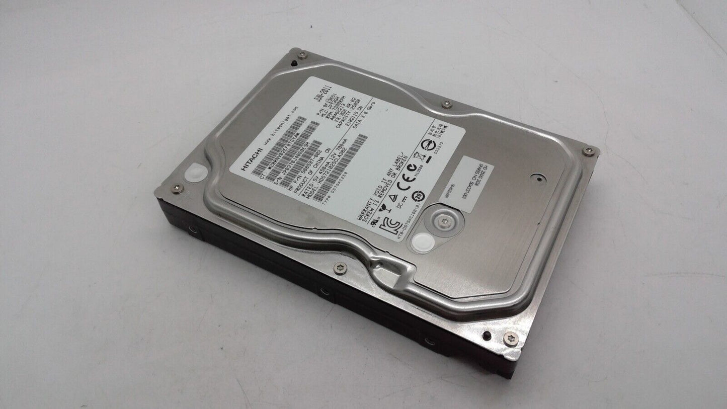 Hitachi HDS721025CLA382 P/N: 0F13651/588597-002, 250GB  3.5in SATA 3GB/S