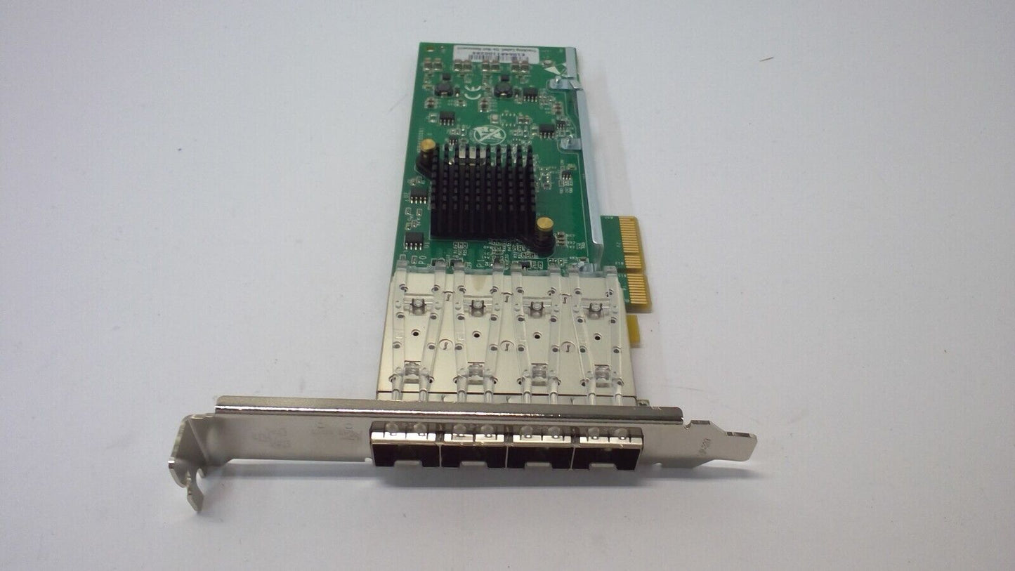 Dell XV0JH  Silicom PE2G4SFPI35I V1.2 Quad Port SFP Gigabit PCIe Adapter