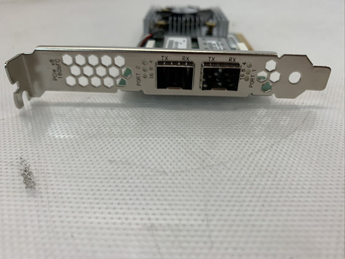 HP QLogic QLE2662 16Gb SFP+ Dual Port HBA adapter QW972-63001 (High Bracket)