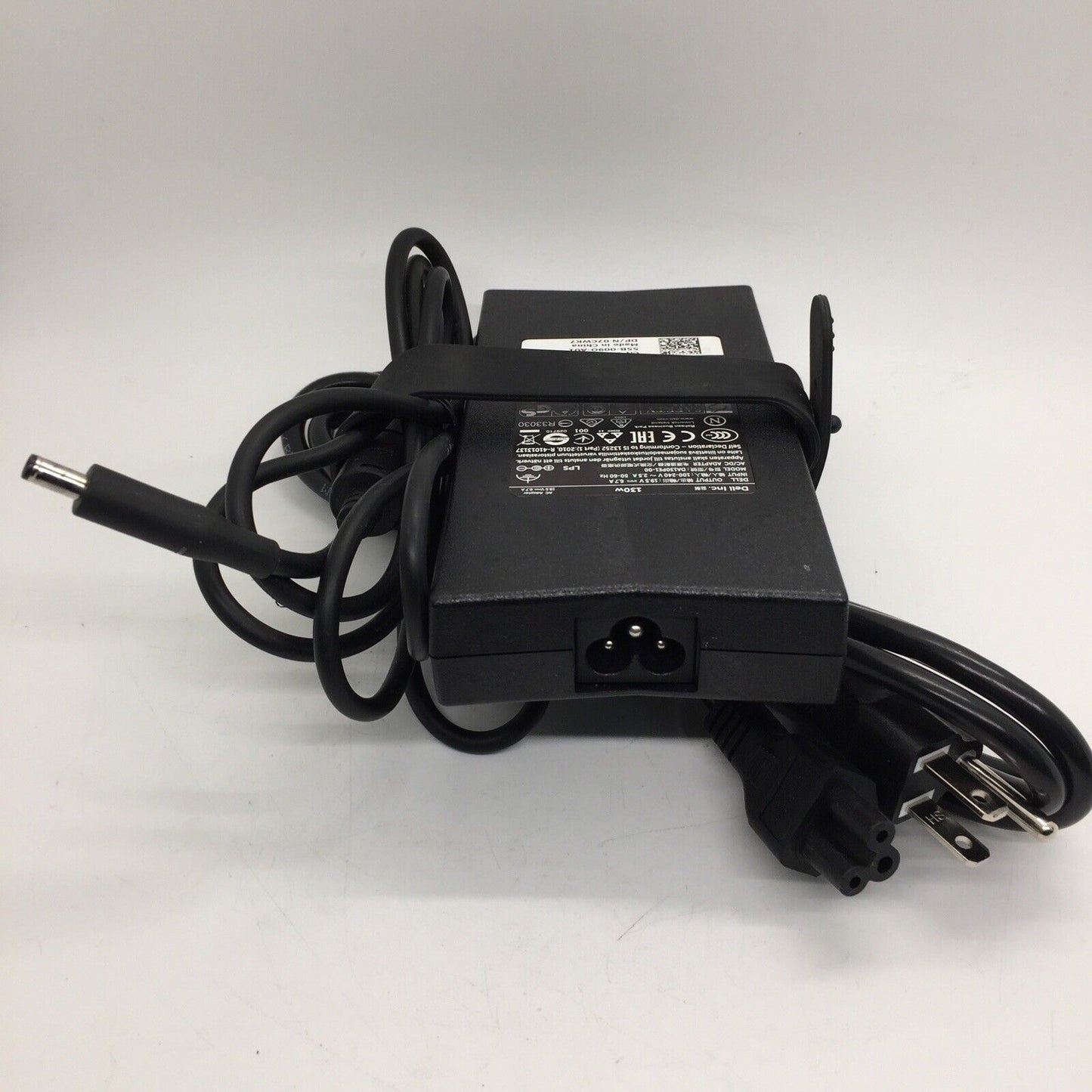 Dell Genuine 130W AC Adapter 4.5mm x 3.0mm Small Tip XPS 15 7590 9530 9550 9570