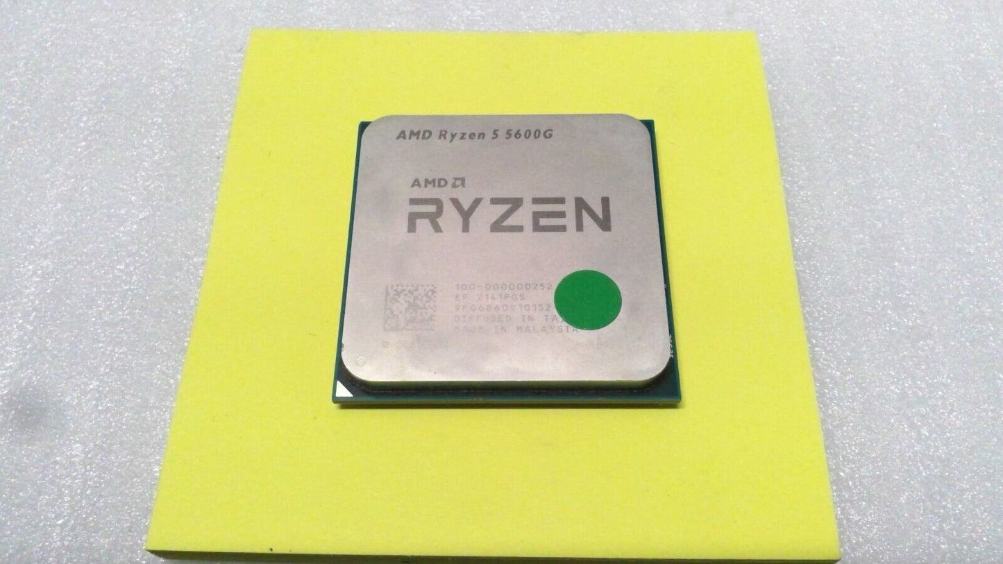 AMD Ryzen 5 5600G CPU Processor (3.9GHz, 6 Cores, Socket AM4)