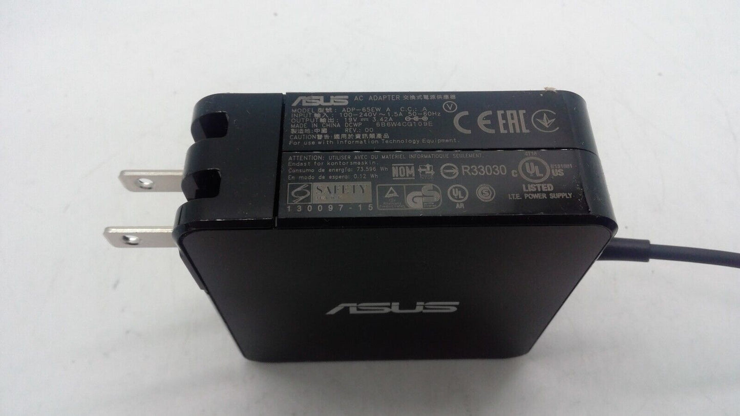 Original 19V 3.42A 65W 4.0mm ADP-65EW A for ASUS VivoBook 15 X505BA-RH96,S530UA