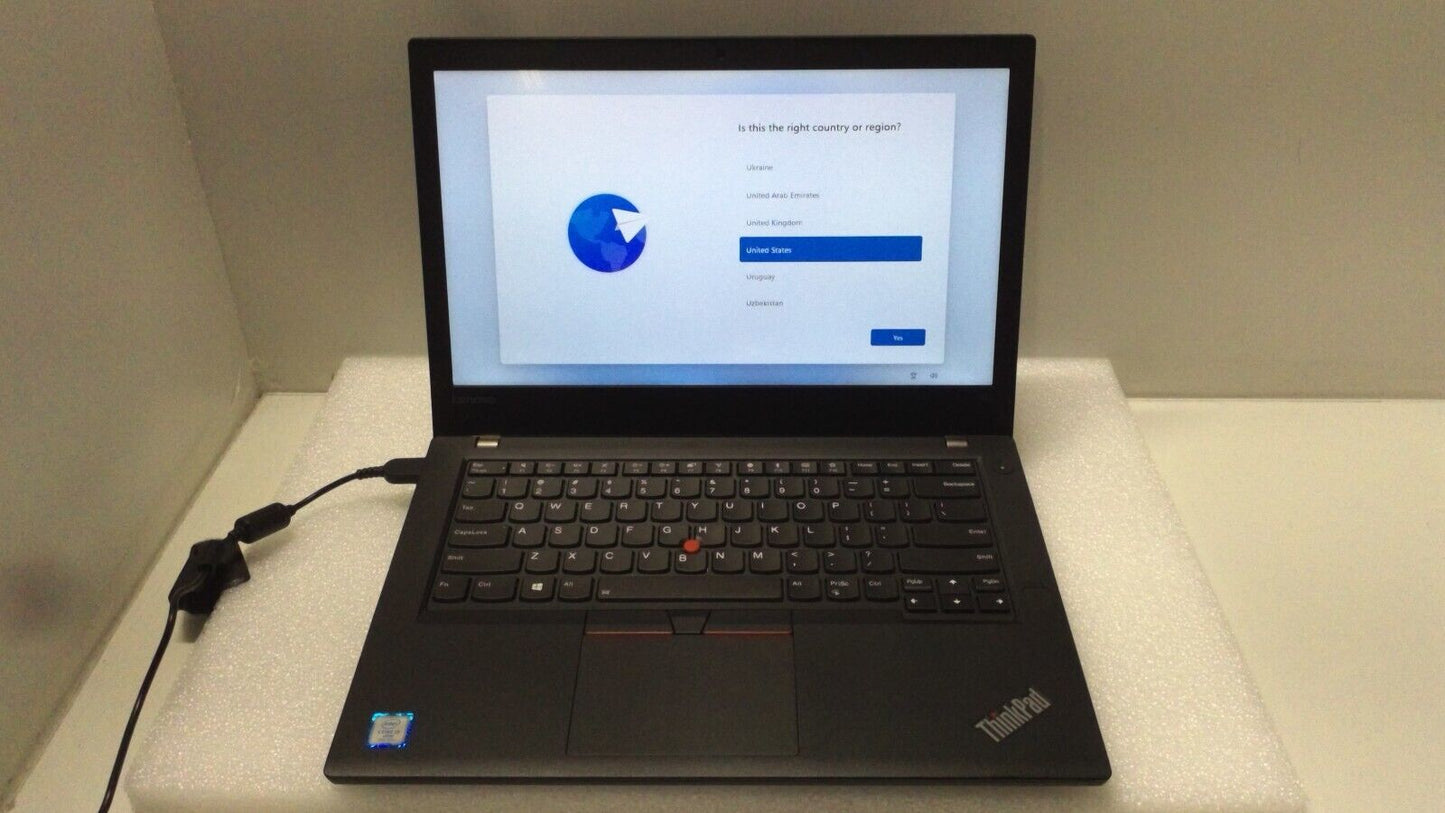 Lenovo ThinkPad T470 14" Laptop i5@2.3GHz 16GB RAM 512GB SSD Win11