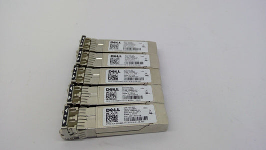 Lot of 5 - Dell AFBR-709SMZ-D1 3G84K 10GBASE-SR 850nm SFP + SR TRANSCEIVER