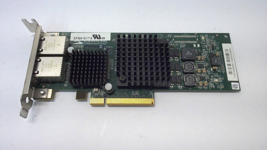 SolarFlare SFN5161T SF329-9022-R4.0 Dual Port RJ45 10Gb Network Card PCI-e x8