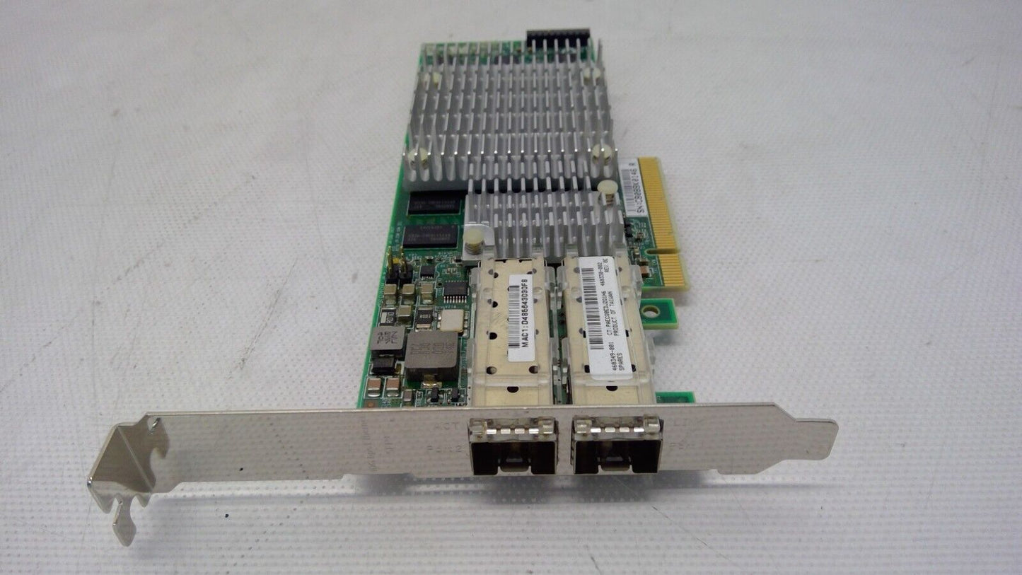 HP NC522SFP Dual Port 10Gb Ethernet SFP+ PCIe Server Adapter 468349-001