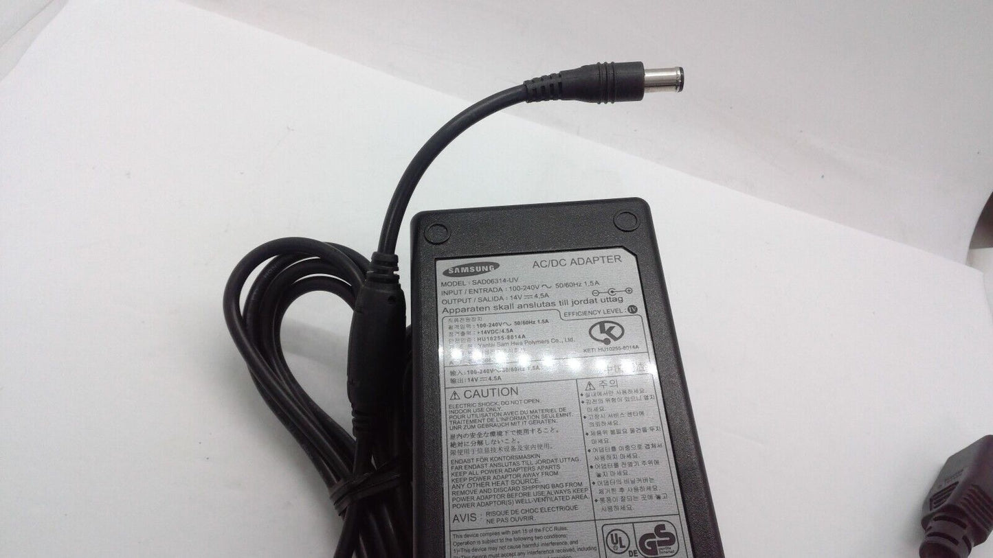 Genuine Samsung Power Supply Adapter SAD06314-UV Output  14V 4.5A