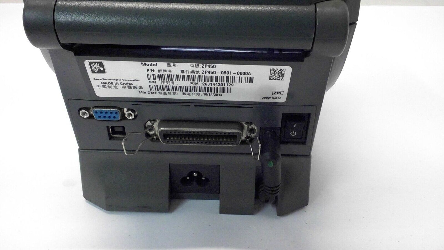 Zebra ZP450 Direct Thermal Printer ZP450-0501-0000A