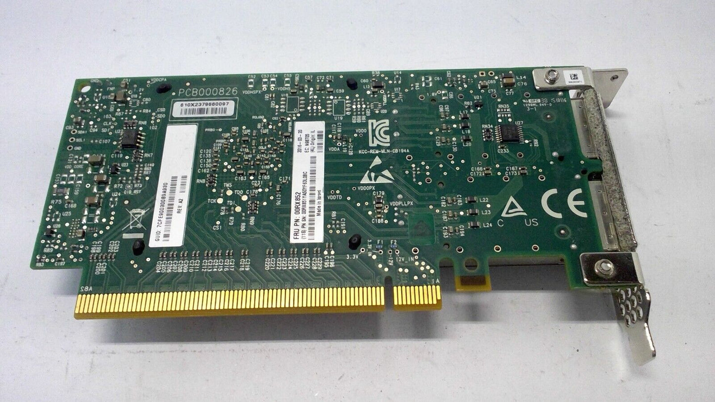 IBM EC33 2-Port 56Gb QSFP FDR IB PCIe Adapter - 00RX852 - Mellanox Connect-IB LP