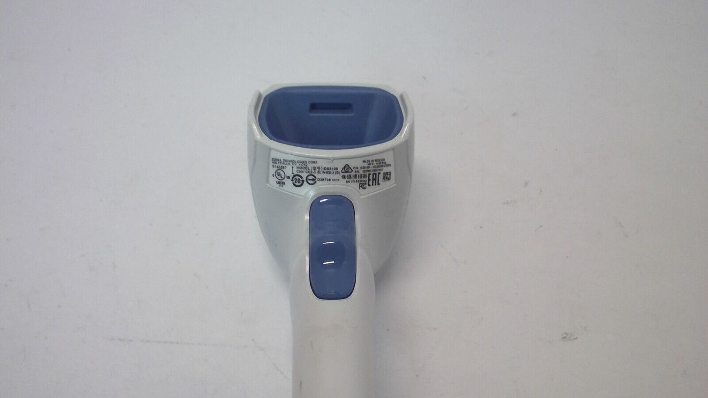 Zebra DS8108-HC Barcode Scanner ( DS8108-HC4000BVZWW ) NO CABLE