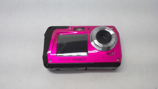 Minolta 48 MP Dual Screen Waterproof Digital Camera, MN40WP