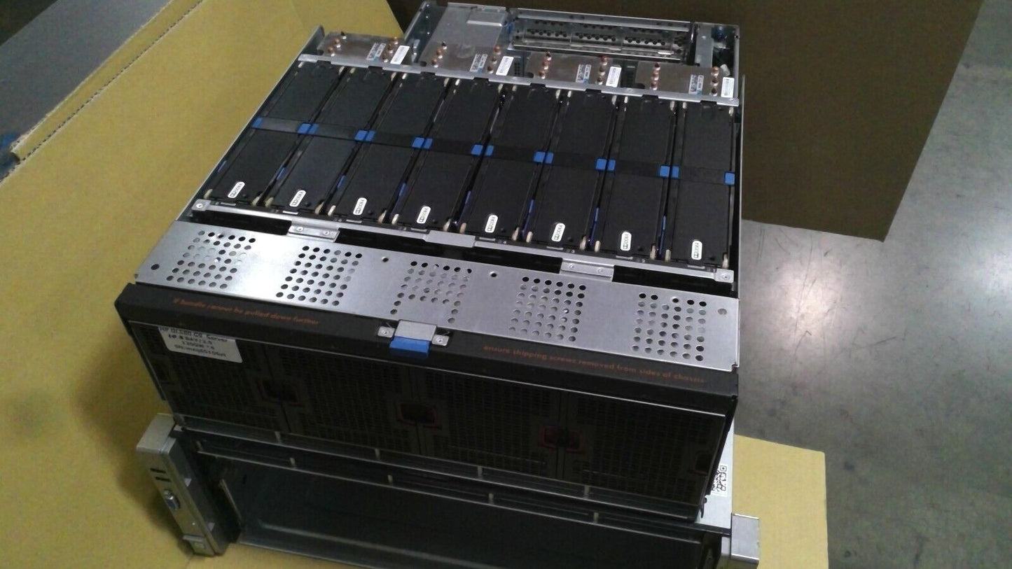 HPE ProLiant DL580 Gen9 4U Server Barebone 10 BAY 2.5" 4x 1200W PSU 4x Heatsinks