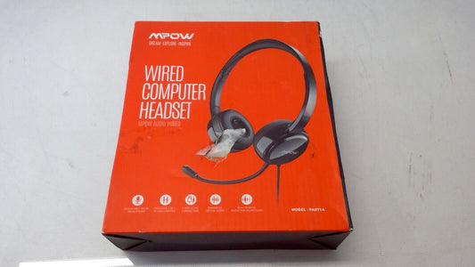 MPOW USB Wired Computer Headset - Noise Reduction, USB PA071A