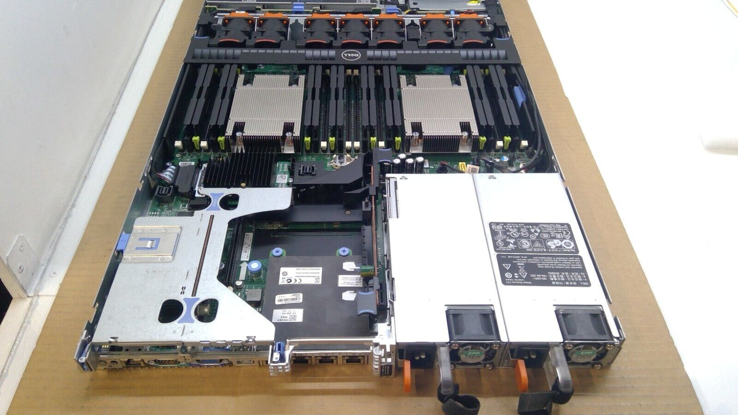 Lot of 10 - Dell PowerEdge R630 2.5" 8Bay Server Barebone 2x 750W H330 TESTED