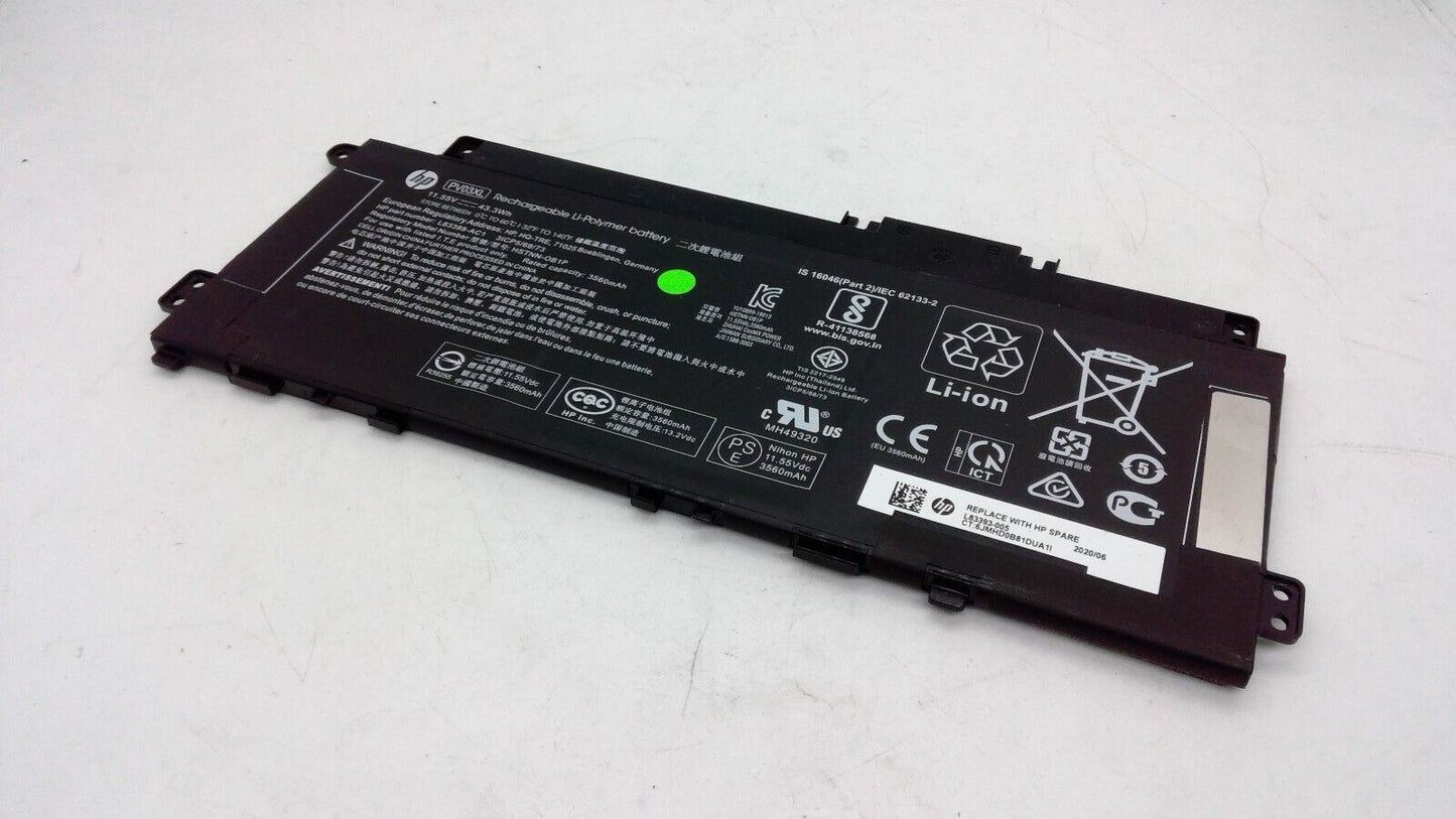 Genuine PV03XL Battery For HP Pavilion 13 14 X360 L83388 HSTNN-OB1P 43.3Wh