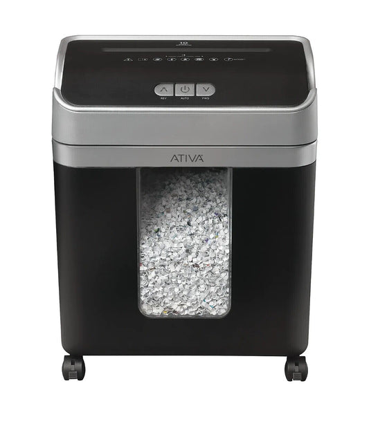 ATIVA 10-Sheet Maximum Security Micro-Cut Shredder