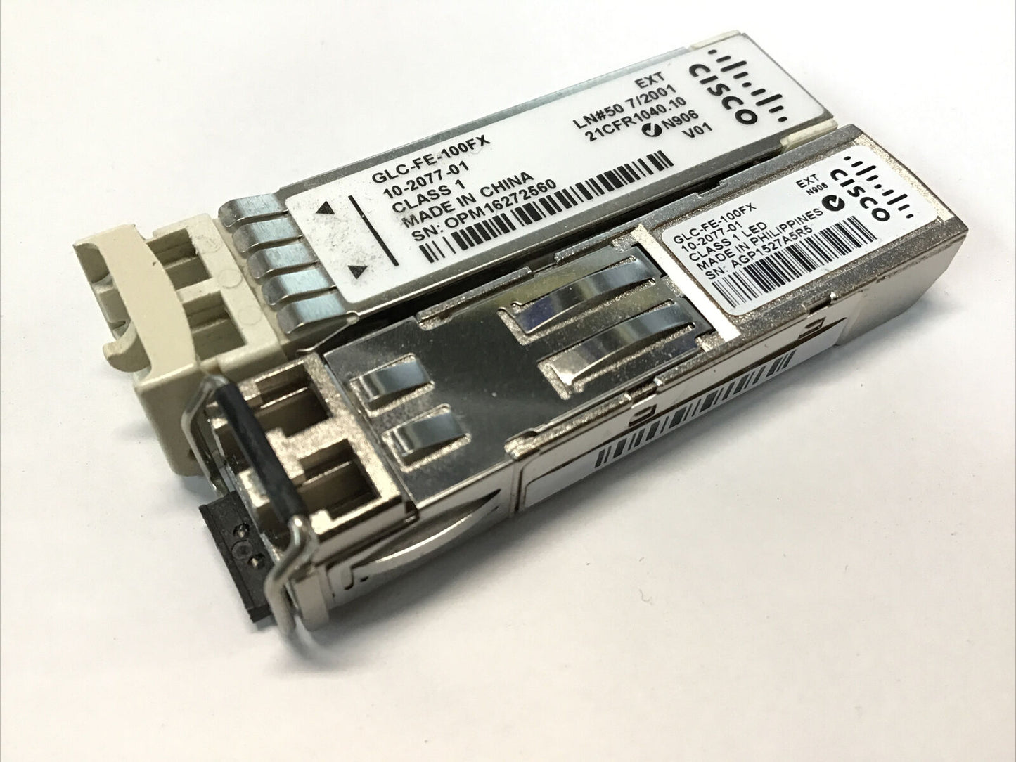 Cisco GLC-FE-100FX 100BASE-FX SFP Transceiver Module - Assorted-