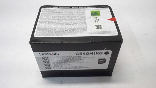 Lexmark C540H1KG Black Toner Cartridge High Yield 2.5K C540 C544 X544 C546 X546