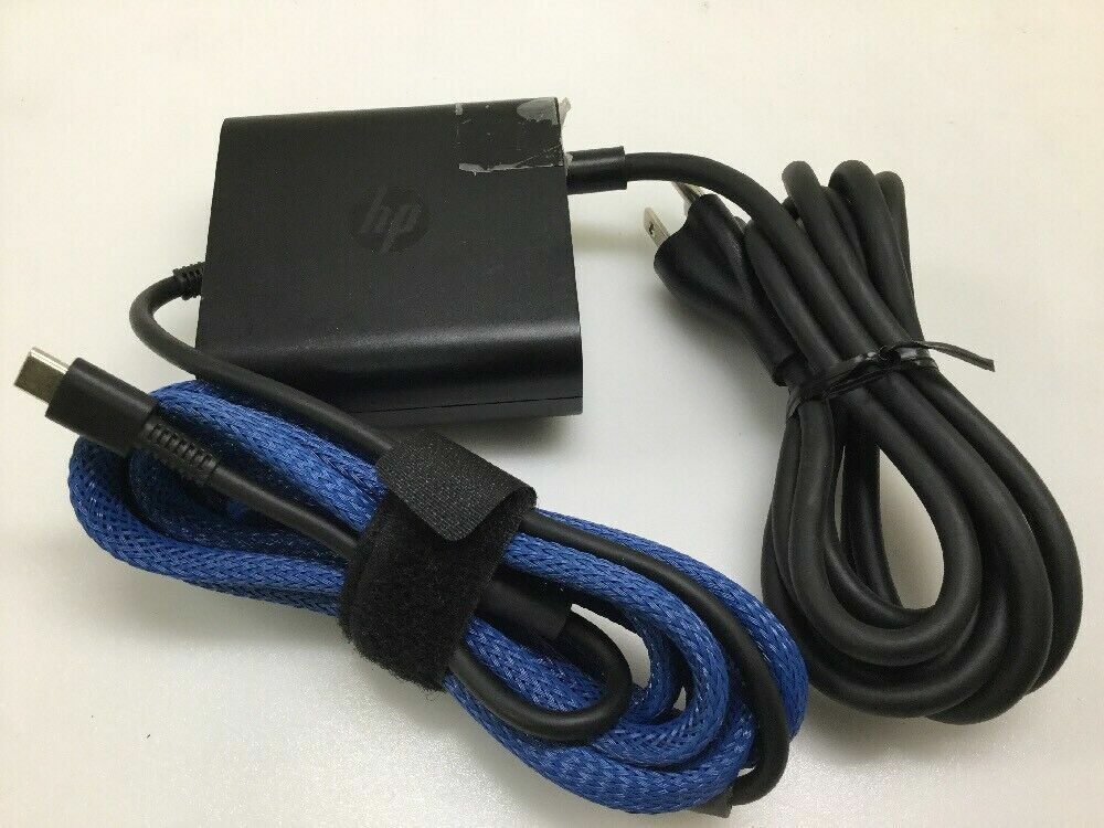 OEM HP 65W USB-C Adapter for HP Pro X2 612 G2; HP Elite X2 1012 G2 x360 1030 G2