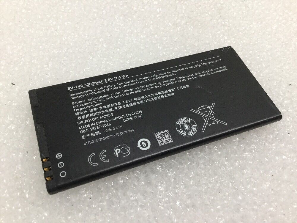 OEM Original Microsoft Nokia BV-T4B 3000mAh Battery for Lumia 640XL RM-1096