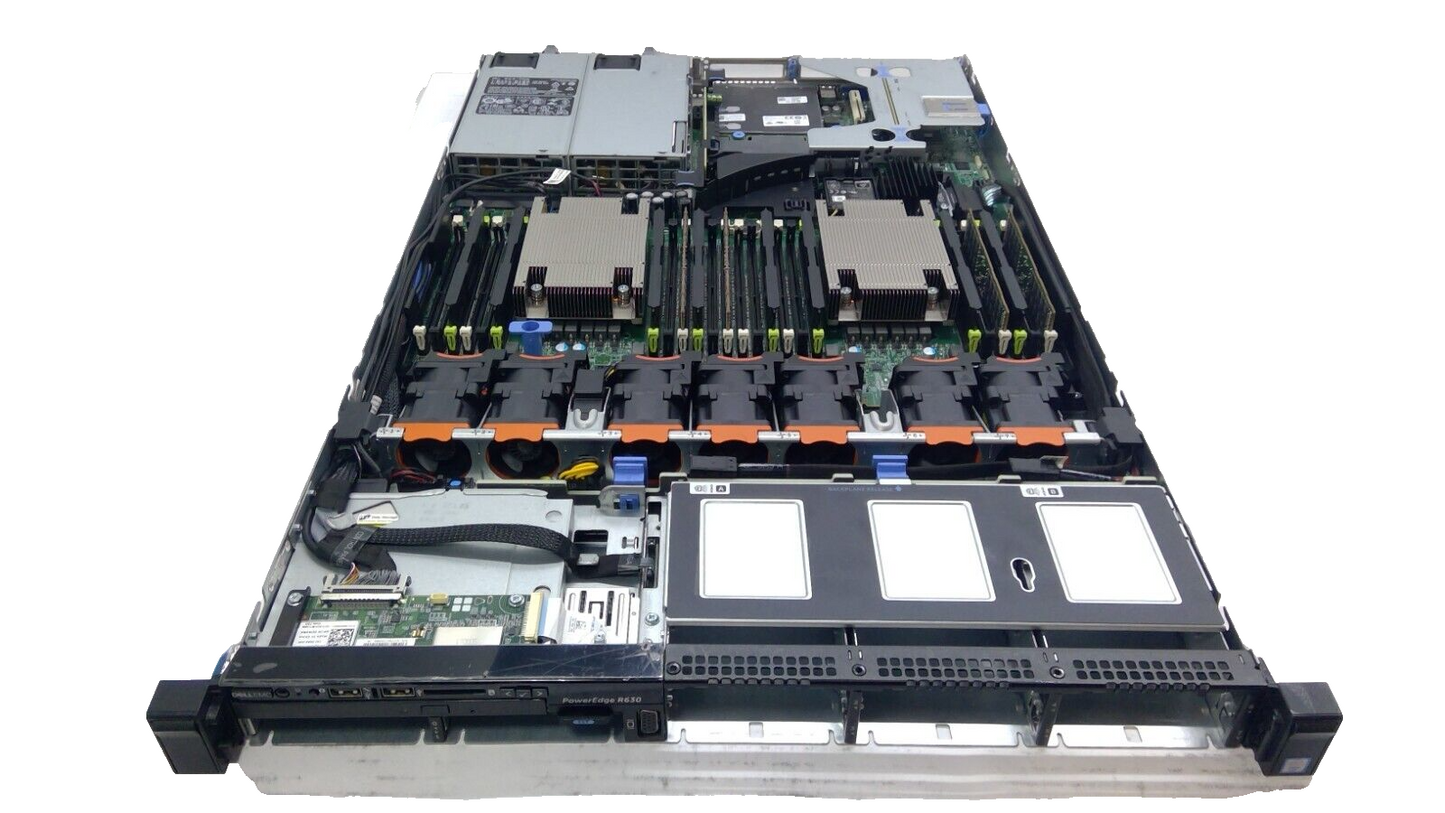 DELL PowerEdge R630 Server 8 Bay 2.5" 2x E5-2690v4 64G DDR4 750w, H730p 4x SFP