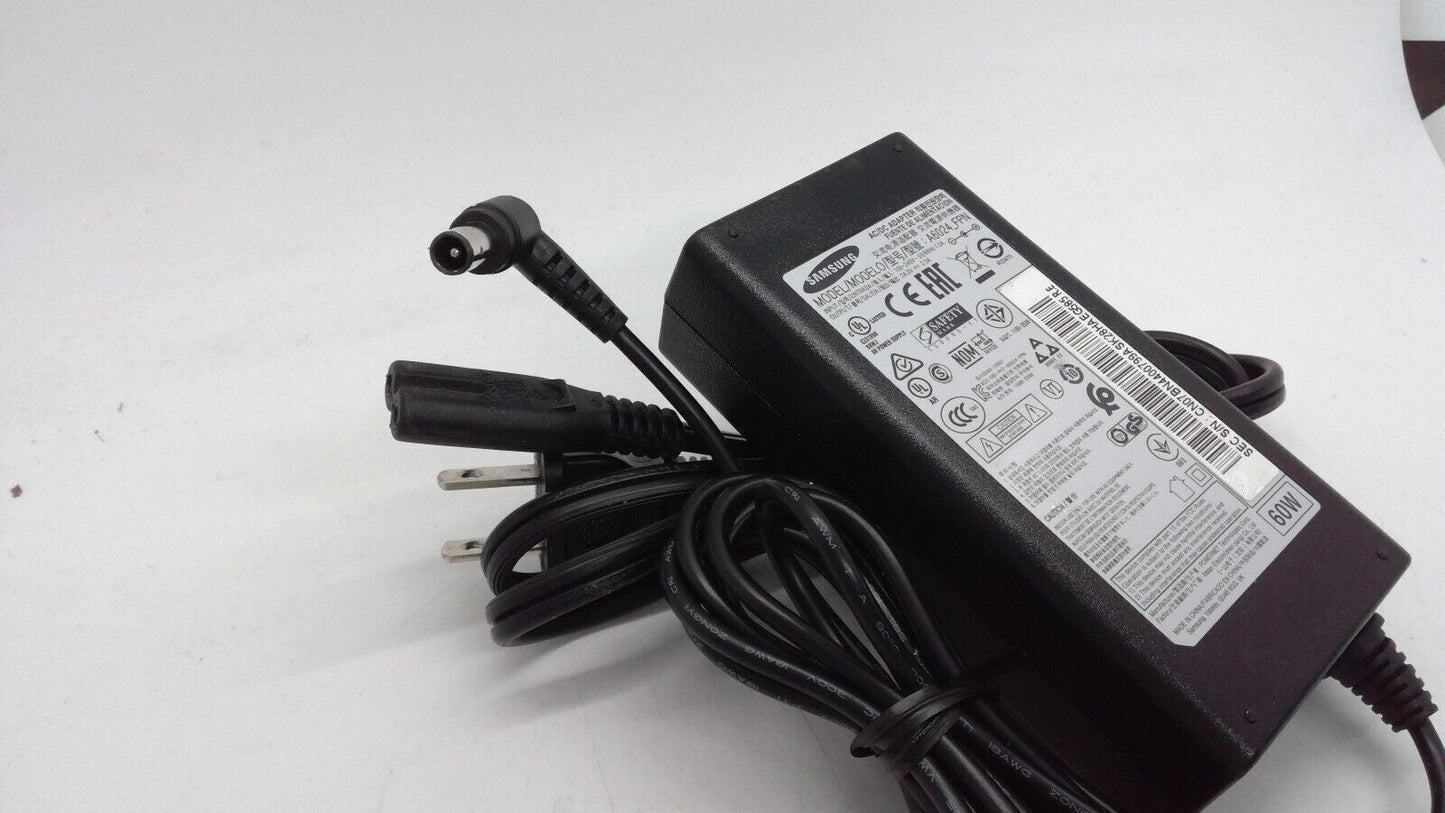 OEM Genuine Samsung Soundbar Power Adapter Cord 24V 2.5A (A6024_FPN)