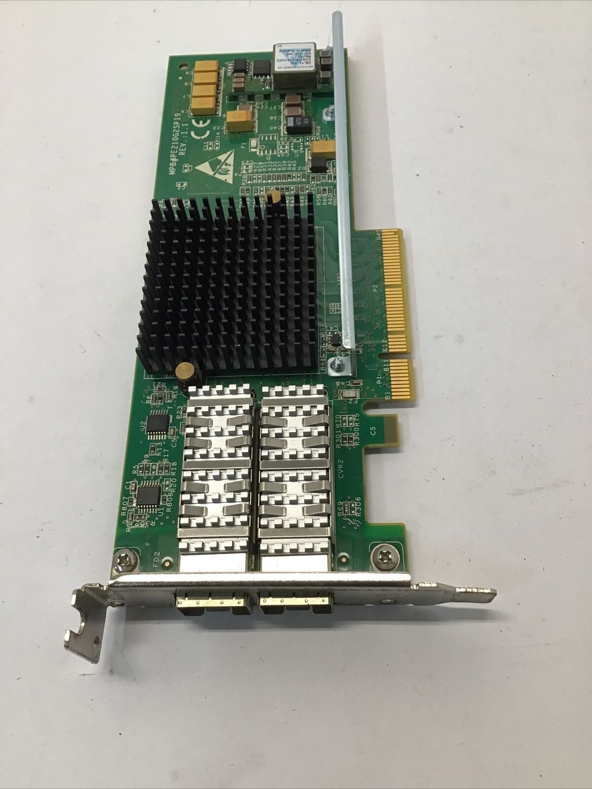 Silicom PE210G2SPI9-SR Dual Port 10Gigabit Ethernet PCIE Server Adapter Ver 1.4