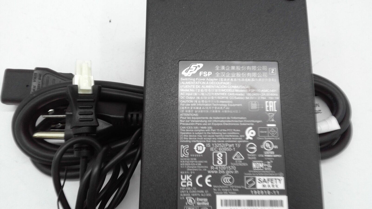 Genuine FSP FSP150-A54C1401 9NA1506200 54V 2.78A AC Adapter Power Supply 4Pin