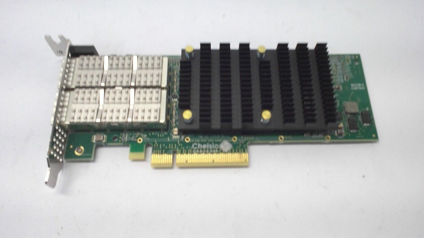 CHELSIO PCI Dual Port 40/50/100gbe Low Profile Adapter - 110-1187-50