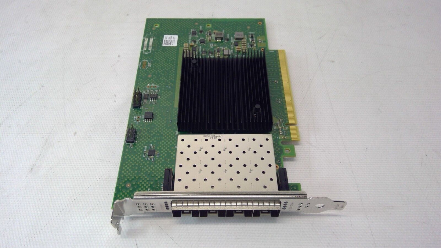 Dell Intel Quad Port 10/25GbE SFP28 Network Adapter VK88G 0VK88G E810-XXVDA4