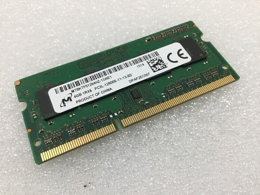 Micron Laptop RAM 4GB 1RX8 PC3L-12800S MT8KTF51264HZ