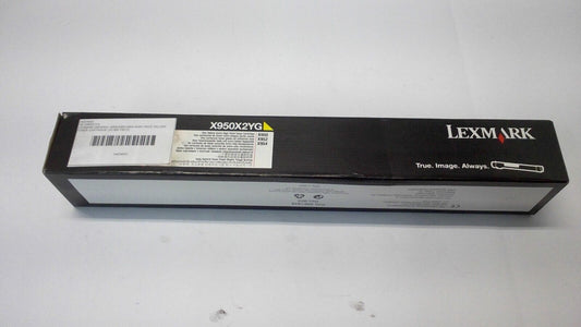 Lexmark Genuine X950X2YG Yellow Extra High Yield Toner Cartridge NEW