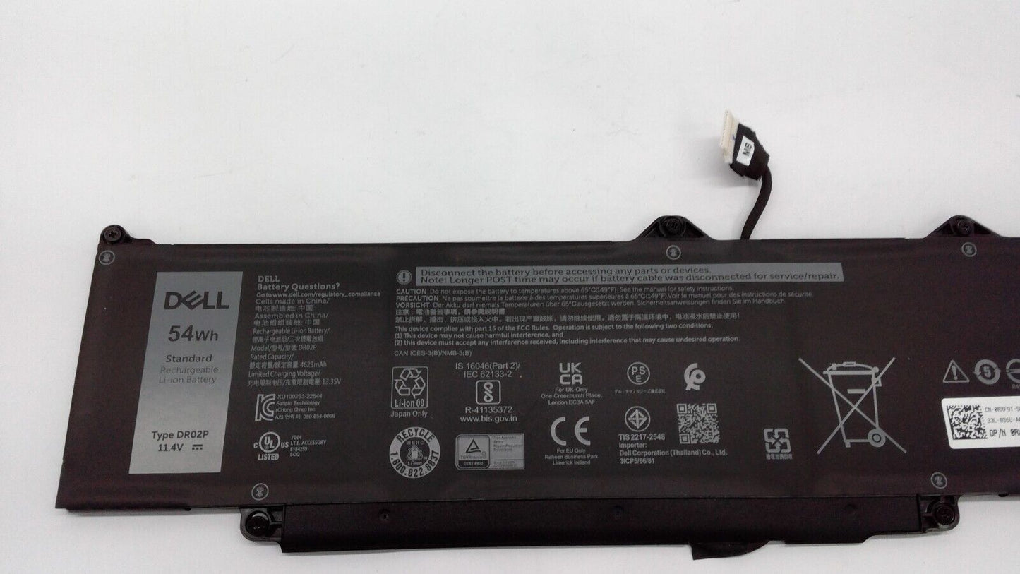 Genuine Dell  Battery DR02P 54Wh 11.4V for Latitude 5440