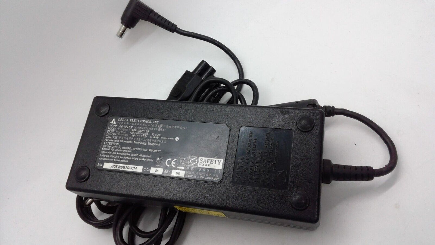 Delta for MSI Laptop Charger AC Adapter Power Supply ADP-120ZB BB 19V 6.32A 120W