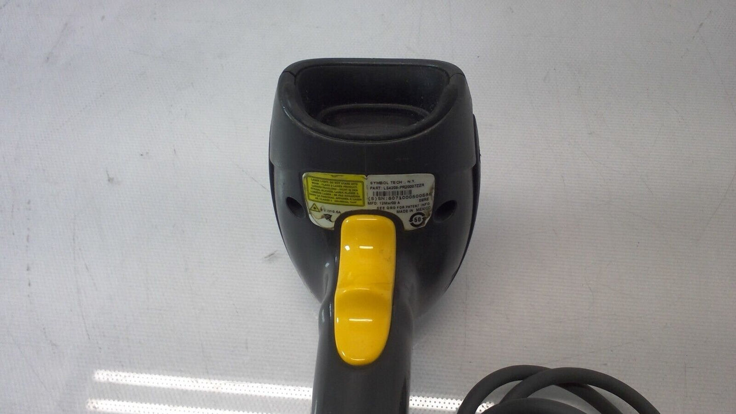 Symbol LS4208-SR20007ZZR Laser Barcode Scanners w/ USB Cable