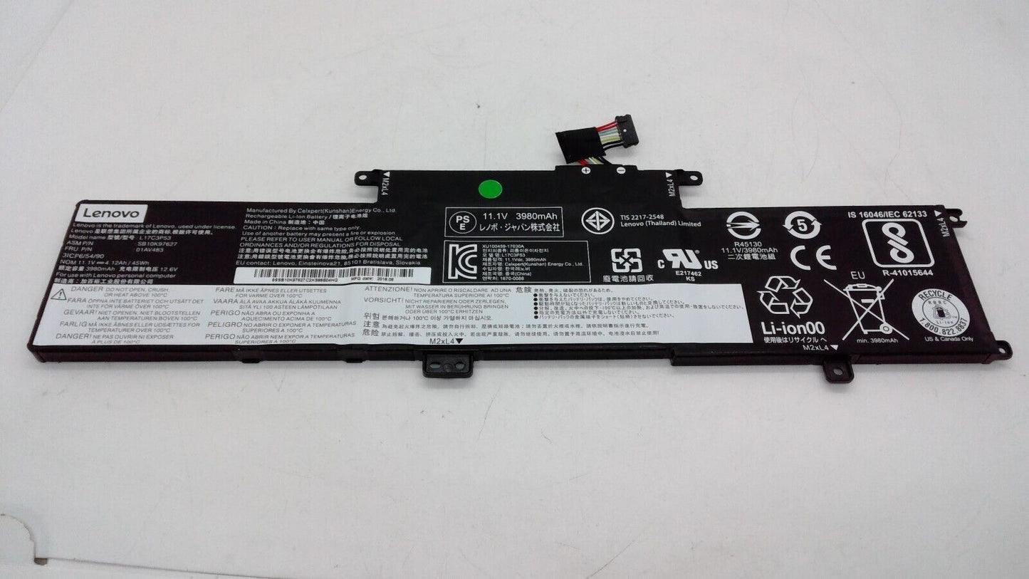 Genuine Lenovo Battery ThinkPad S2 Yoga 2018 L17M3P55 L17C3P53 L17L3P53 01AV482