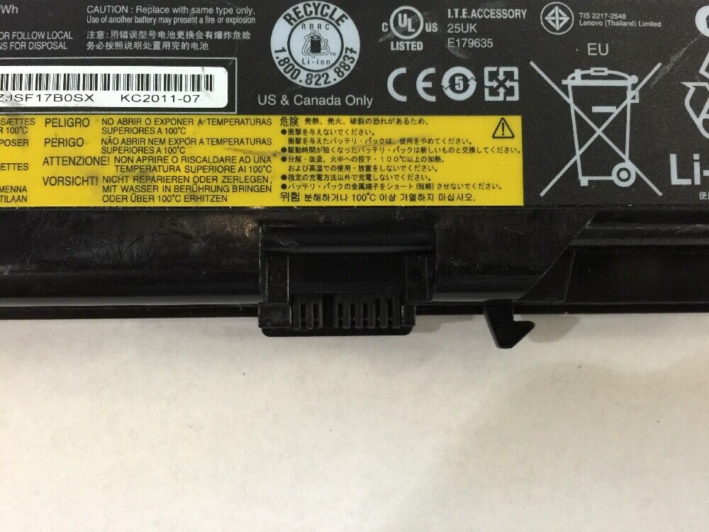 OEM Lenovo ThinkPad  L420 L510 L520 L412 SL510 T410 T510 T520 W510 Battery 55+