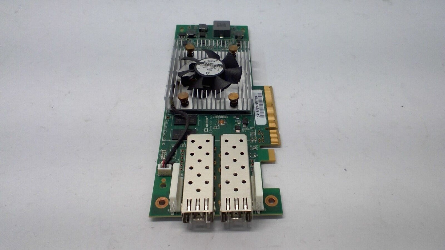 Qlogic QLE2672 16Gb Dual Port SFP+ Fibre Channel HBA Server Card No Bracket