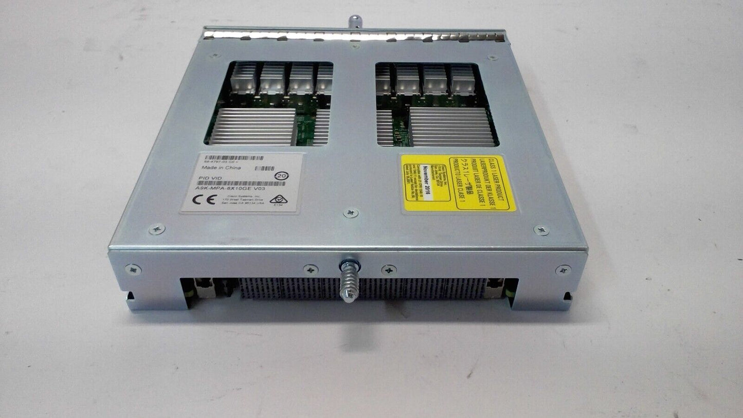 Cisco A9K-MPA-8X10GE - ASR 9000 8-port 10GE SFP+ Gigabit Module