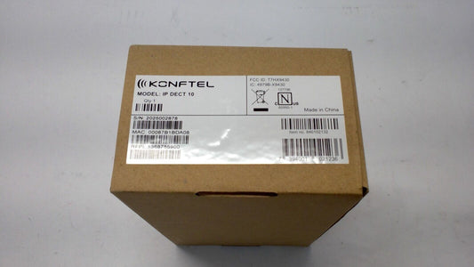 Konftel IP Dect 10 Wireless VoIP Phone Base Station Open Box