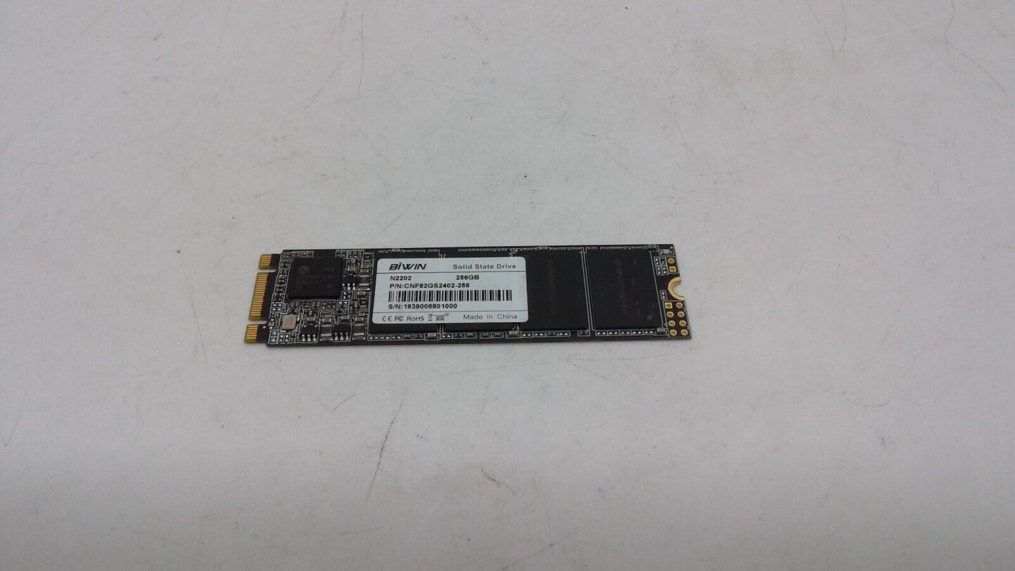 BiWIN NVMe 256GB M.2 SSD Solid State Drive CNF82GS2402-256