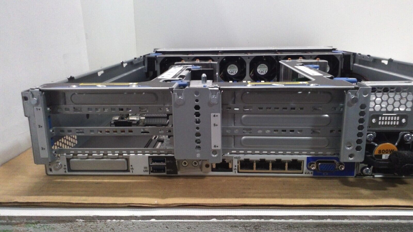 HP ProLiant DL380 G9 2U Rack Server 16 +2 Bay 2.5" w/ 2x800W - BareBone