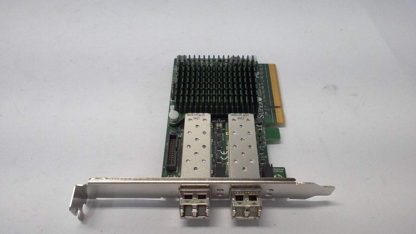 AOC-STGN-I2S REV 2.10 Supermicro 10GbE Dual Port SFP+ Network Card Intel 82599