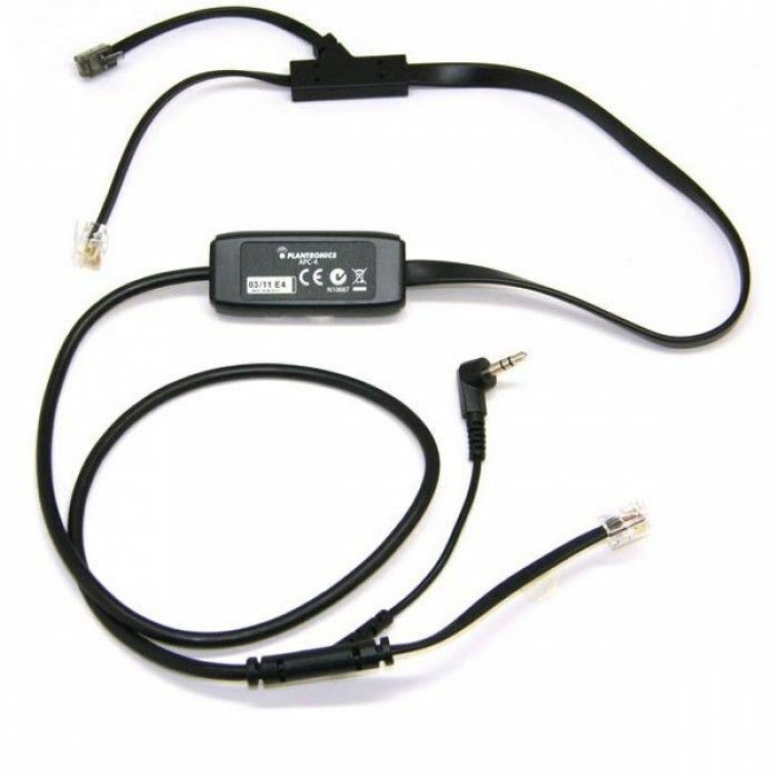 Plantronics APC‑4 Cisco IP Wireless Headset Hook Switch Cable 37978-01